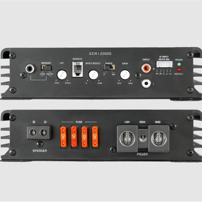 GZIA 1.2000D AMPLIFICATOR MONO GROUND ZERO, 2000W - Image 2