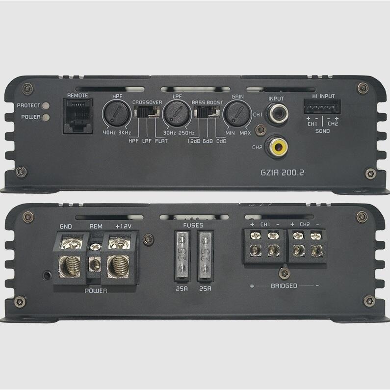 GZIA 200.2 AMPLIFICATOR GROUND ZERO PE 2 CANALE, 550W - Image 3