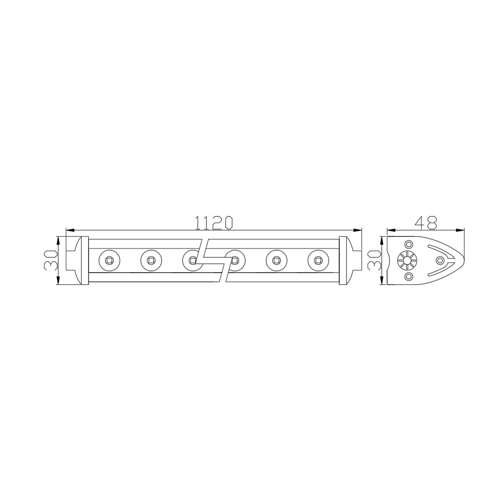 Bară Led Auto Off Road - 126W - 42 SMD LED Carguard - imagine 7